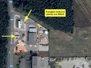 Pronájem komerčního pozemku, Hodonín, Brněnská, 200 m2