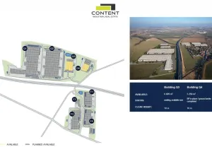 Pronájem výrobních prostor, Pavlov, Logistická, 3000 m2