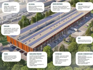 Pronájem skladu, Ostrava - Slezská Ostrava, Podzámčí, 1152 m2