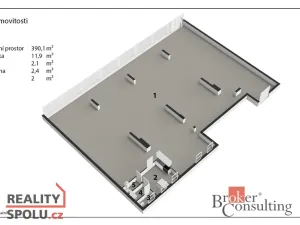 Pronájem obchodního prostoru, Pardubice - Zelené Předměstí, Palackého třída, 395 m2