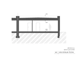 Prodej rodinného domu, Roudné, Pšeničná, 65 m2