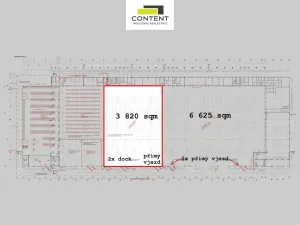 Pronájem skladu, Plzeň - Skvrňany, U Nové Hospody, 3820 m2
