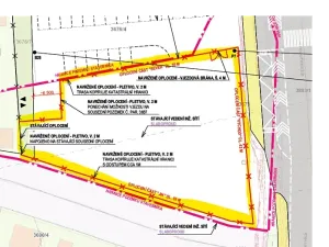 Pronájem komerčního pozemku, Praha - Modřany, Komořanská, 1500 m2