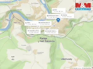 Pronájem bytu 3+1, Rataje nad Sázavou, Hlavní, 75 m2