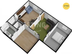 Prodej bytu 2+1, Jihlava, Seifertova, 69 m2