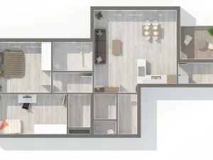 Prodej bytu 3+kk, Tábor - Čekanice, Fibichova, 94 m2