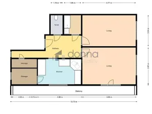 Pronájem bytu 2+1, Praha, Na stráži, 80 m2