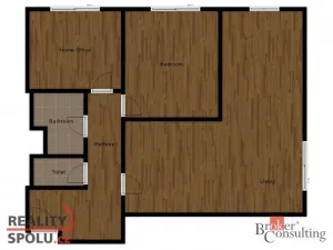 Pronájem bytu 3+kk, Praha - Řeporyje, Wiesenthalova, 76 m2