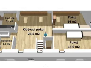 Prodej chalupy, Kšice, 136 m2