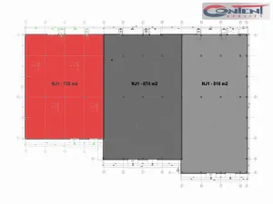 Pronájem skladu, Řepov, 1690 m2