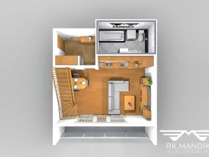 Pronájem bytu 2+kk, Praha - Liboc, Navigátorů, 44 m2