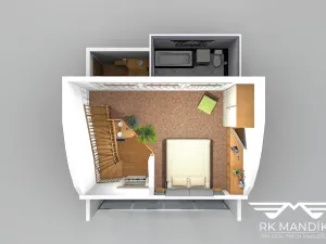 Pronájem bytu 2+kk, Praha - Liboc, Navigátorů, 44 m2