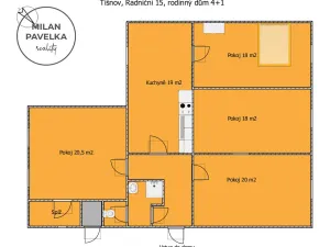 Prodej rodinného domu, Tišnov, Radniční, 119 m2