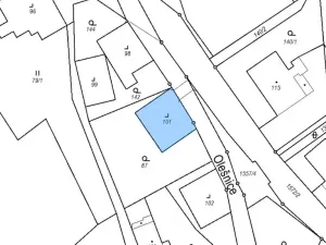 Prodej pozemku pro bydlení, Zlaté Hory, 247 m2