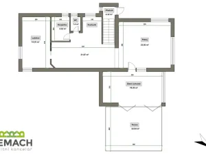 Pronájem bytu 2+kk, Uherské Hradiště, Nad Žlebem, 116 m2