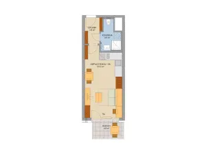 Prodej bytu 1+kk, Praha, Svitákova, 33 m2