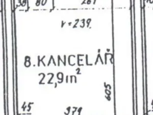 Pronájem kanceláře, Praha - Josefov, Břehová, 23 m2