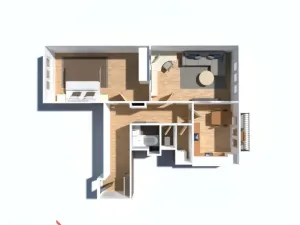 Prodej bytu 2+1, Karviná - Nové Město, Fibichova, 67 m2