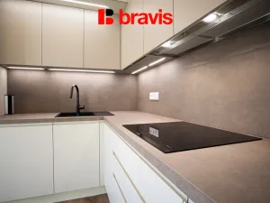 Pronájem bytu 2+kk, Brno - Komín, Bystrcká, 57 m2