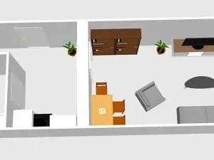 Pronájem bytu 1+kk, Ostrava, Denisova, 32 m2