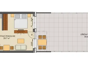 Prodej bytu 1+kk, Praha, Honzíkova, 41 m2