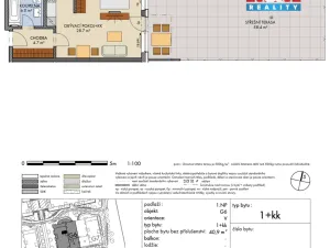 Prodej bytu 1+kk, Praha, Honzíkova, 41 m2