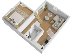 Prodej bytu 2+kk, Uherské Hradiště - Mařatice, 1. máje, 42 m2