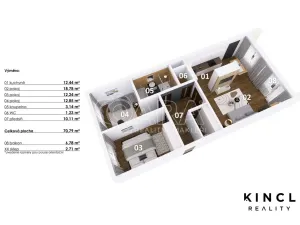 Prodej bytu 3+kk, Mladá Boleslav - Mladá Boleslav II, 17. listopadu, 70 m2