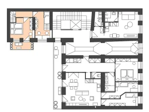Prodej bytu 3+kk, Praha - Košíře, Holečkova, 67 m2