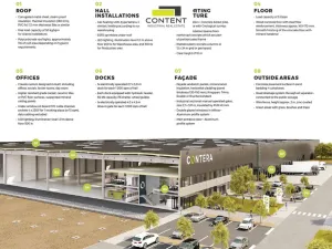 Pronájem výrobních prostor, Starovice, 2800 m2