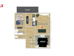 Prodej bytu 3+1, Dobruška, Družstevní, 69 m2