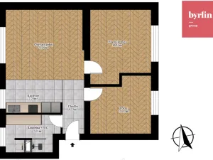 Prodej bytu 3+kk, Ostrava, U Kotelny, 66 m2