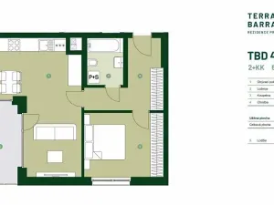 Prodej bytu 2+kk, Praha - Hlubočepy, Silurská, 57 m2