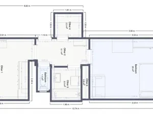 Prodej bytu 2+kk, Olomouc, Masarykova třída, 51 m2