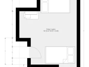 Pronájem bytu 2+kk, Brno - Štýřice, Vídeňská, 28 m2