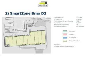Pronájem skladu, Brno - Chrlice, U jezu, 1500 m2