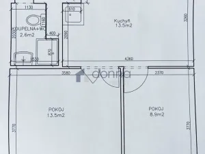 Pronájem bytu 2+1, Praha, Molákova, 42 m2
