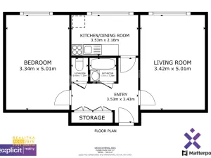 Pronájem bytu 2+1, Zlín, Dukelská, 53 m2