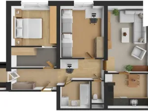 Prodej bytu 3+1, Třemošná, Brožíkova, 91 m2