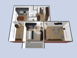 Prodej bytu 3+1, Přerov, Bajákova, 59 m2