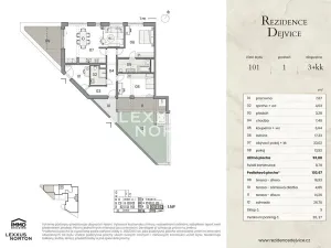 Prodej bytu 3+kk, Praha - Dejvice, U dejvického rybníčku, 103 m2