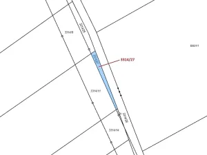 Dražba pozemku, Březník, 86 m2