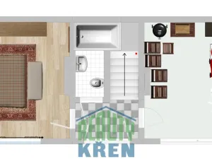 Prodej rodinného domu, Praha - Liboc, Pelikánova, 92 m2