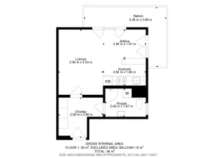 Prodej bytu 1+kk, Praha - Záběhlice, Mikanova, 33 m2