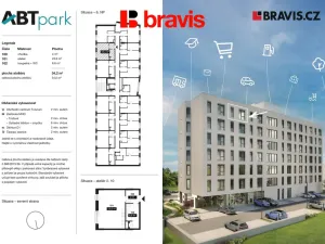 Pronájem bytu 1+kk, Brno - Horní Heršpice, Bohunická, 35 m2