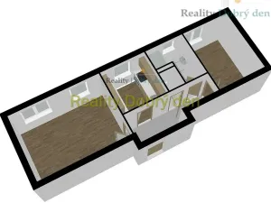 Pronájem bytu 2+1, Opava, Nákladní, 44 m2