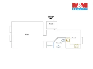 Pronájem bytu 1+1, Český Těšín, Ostravská, 35 m2