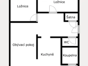 Prodej bytu 3+1, Valašské Meziříčí, Zdeňka Fibicha, 74 m2