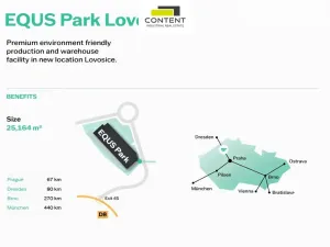 Pronájem výrobních prostor, Lovosice, Terezínská, 25164 m2