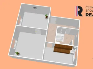 Prodej bytu 2+1, Podbořany, Komenského, 56 m2